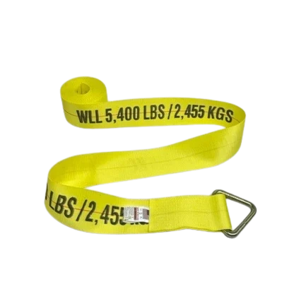 Ratchet Strap 4" x 30' with D-Rings, 5,400 lb, Model A-4X30RDR