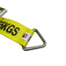 Ratchet Strap 4" x 30' with D-Rings, 5,400 lb, Model A-4X30RDR