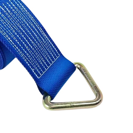 4" x 30' Ratchet Strap Assembly & D-Rings, 5,400 lb, Model A-4X30RDR-DW
