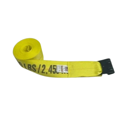 Heavy-Duty Ratchet Strap 4"x30' Flat Hooks, 5,400 lb, Model A-4X30RFH