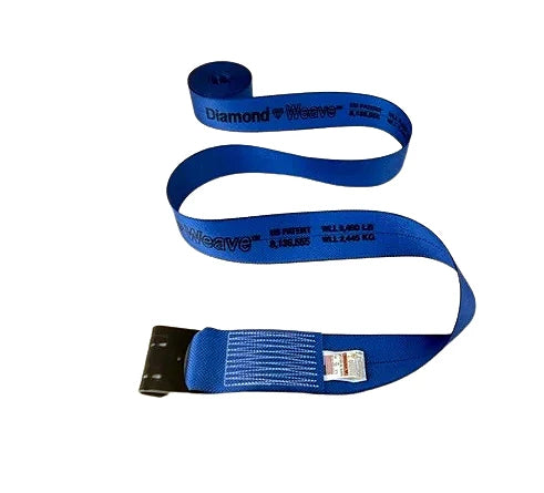 4" x 30' Ratchet Strap with Flat Hooks, 5,400 lb, Model A-4X30RFH-DW