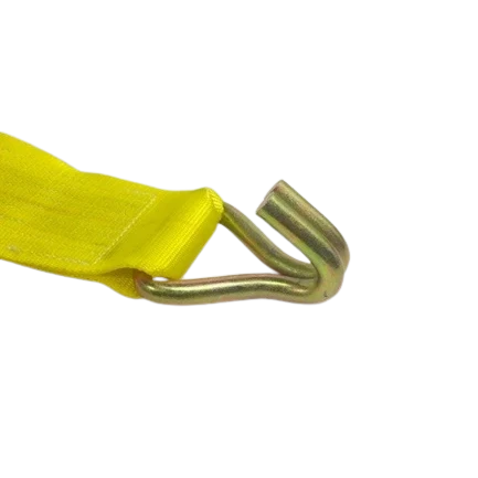 Heavy-Duty Ratchet Strap 4" x 30' with Wire Hooks, 5,400 lb, Model A-4X30RWHK