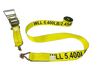 Ratchet Strap 4" x 30' Wire Hooks, 5,400 lb, Model A-4X30RWHK-I