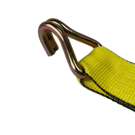 Ratchet Strap 4" x 30' Wire Hooks, 5,400 lb, Model A-4X30RWHK-I