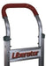 B&P 50" Squared Loop Hand Truck Handle & Red Comfort Sleeves, Model A37