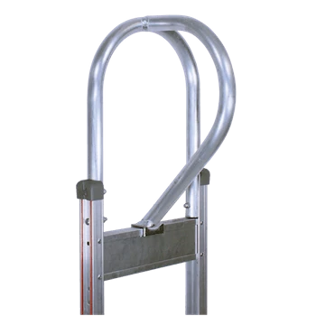 B&P 52" Straight Loop Vertical Grip Hand Truck Handle, Model A7