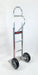 B&P Hand Truck, Straight Loop, Vertical Grip at 52" with 10" No Flat Wheels, Model HTA-0001