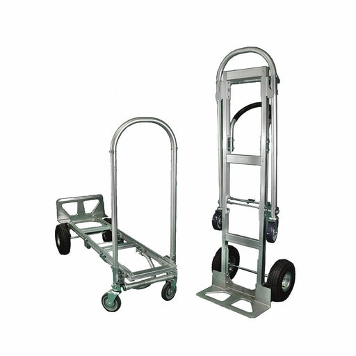 2-in-1 Convertible Hand Truck 12"x51" Frame, 800 lb, Model AHT-SR