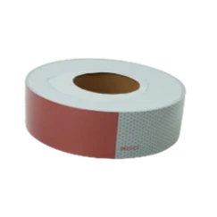 2" x 150' Conspicuity DOT Tape 6" Red & 6" White, Model AS-DOT66
