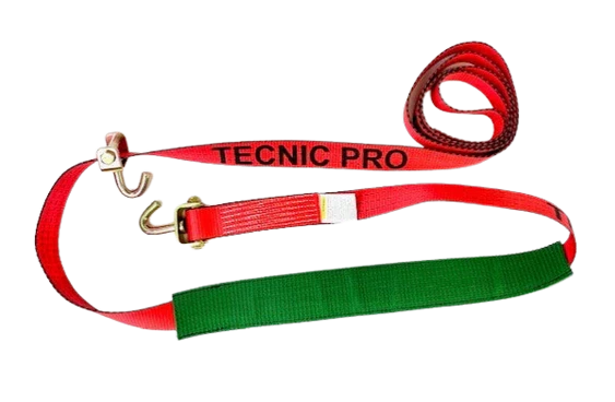 Heavy-Duty Cargo Strap 2" x 14' Swivel J Hook, 3,333 lb, Model AS-KK2X14SSJRLPT