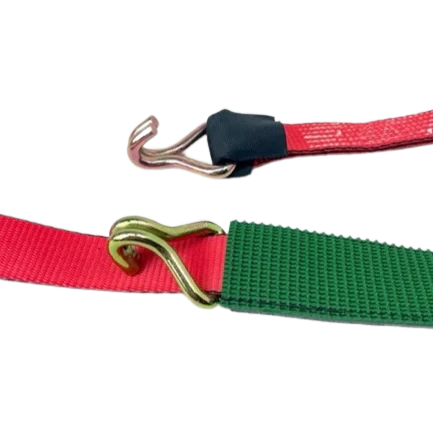 Ratchet Tie Down 2" x 11' Wire Hooks, 3,333 lb, Model AS-KKDJ10RLPT