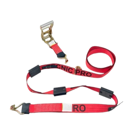 Ratchet Tie Down 2" x 11' Wire Hooks, 3,333 lb, Model AS-KKDJ10RT