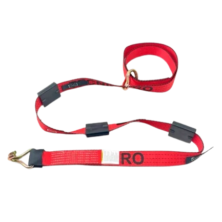 Ratchet Tie Down 2" x 11' Wire Hooks, 3,333 lb, Model AS-KKDJ10RT