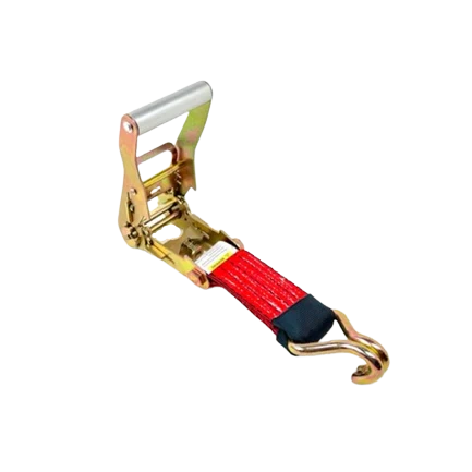 Ratchet Tie Down 2" x 11' Wire Hooks, 3,333 lb, Model AS-KKDJ10RT