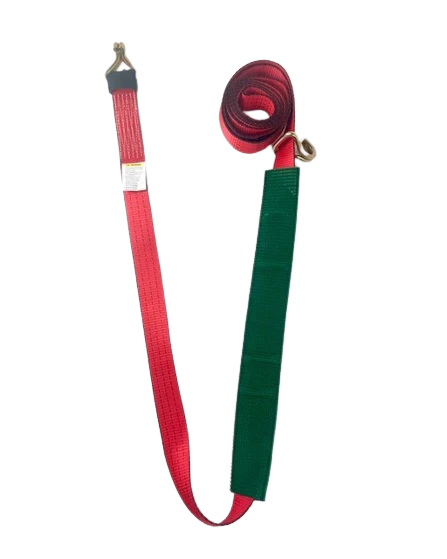2" x 14' Replacement Strap & Wire Hooks, 3,333 lb, Model AS-KKDJ14LPT