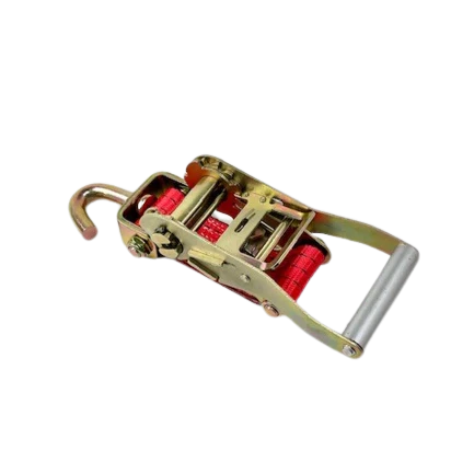 Ratchet Tie-Down Assembly 2" x 11' Swivel J-Hooks, 3,333 lb, Model AS-KKSJ10RT