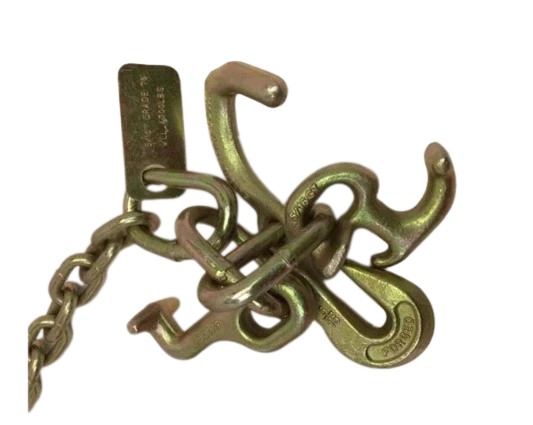 Heavy-Duty Auto Transport Chain 5/16" x 8', 4,700 lb, Model AS-KTC014D