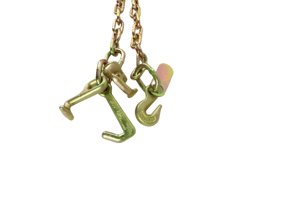 5/16" x 6' G70 Safety Chain RTJ Cluster Hook & Grab Hook, Model AS-KTC018A
