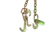 5/16" x 6' G70 Safety Chain RTJ Cluster Hook & Grab Hook, Model AS-KTC018A