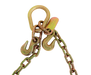 V-Bridle Chain Towing Kit 24" 15" J & Mini J Hooks, 4,700 lb, Model AS-KTC103A