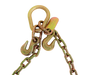 V-Bridle Chain Towing Kit 24" 15" J & Mini J Hooks, 4,700 lb, Model AS-KTC103A