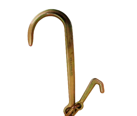 V-Bridle Chain Towing Kit 24" 15" J & Mini J Hooks, 4,700 lb, Model AS-KTC103A