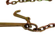 V-Bridle Chain Towing Kit 24" 15" J & Mini J Hooks, 4,700 lb, Model AS-KTC103A
