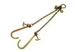 V Chain 24" 15" J Hooks & T-J Hooks, 4,700 lb, Model AS-KTC104A