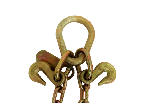 V Chain 24" 8" J Hooks & T-J Hooks, 4,700 lb, Model AS-KTC109A