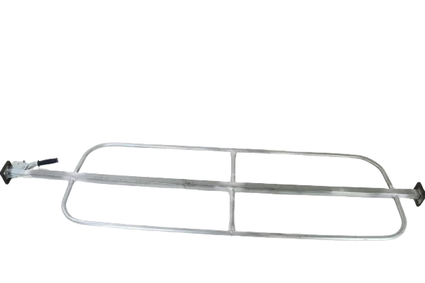 86"–105" Square Steel Jack Bar with Welded Hoops, Model B-JKBARH