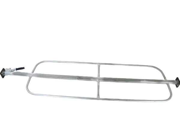 86"–105" Square Steel Jack Bar with Welded Hoops, Model B-JKBARH