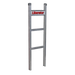 B&P Straight Back Aluminum Hand Truck Frame, Model B1
