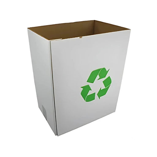 BX1050 12"x8"x15" Corrugated Cardboard Stackable Recycle Box 10 Pack
