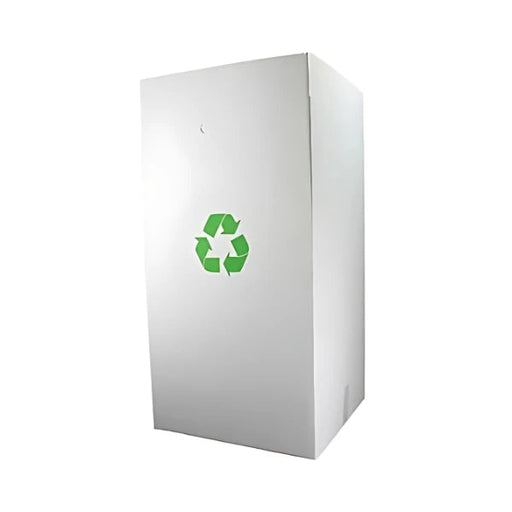 BX1051 18"x18"x36" Corrugated Cardboard Recycle Box 10 Pack