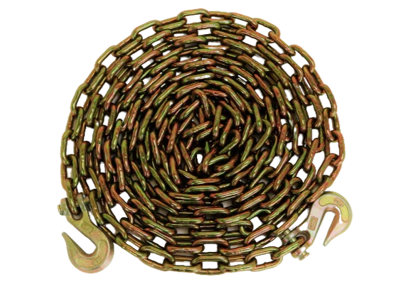 3/8" x 20' Grade 70 Heavy-Duty Transport Chain, 6,600 lb, Model C-3-8X20T70