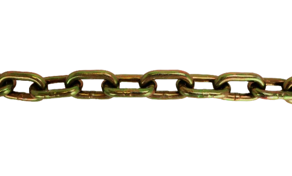 3/8" x 20' Grade 70 Heavy-Duty Transport Chain, 6,600 lb, Model C-3-8X20T70