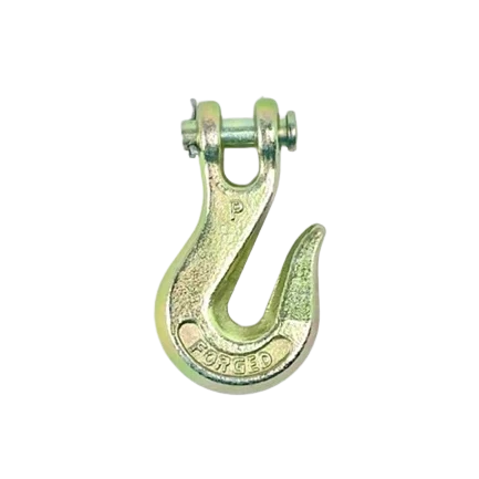 Grade 70 Steel 3/8" Clevis Link Grab Hook, 6,600 lb, Model C-CGH-6.6