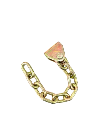 2" x 12" Grade 70 Chain Tail & Bracket Ratchet Attachment, 11,000 lb, Model C-CHAIN-BRACKET