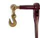 Heavy-Duty Ratchet Binder 5/16", 3/8" Grab & Slip Hook, 12,000 lb, Model C-RLBHD3812-GHSL