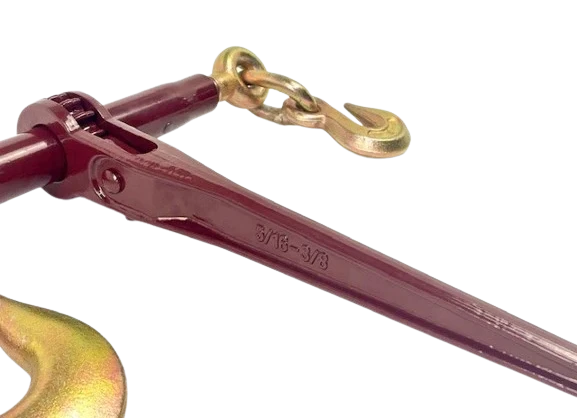 Ratchet Binder 5/16"-3/8" Grab & Slip Hook, 7,100 lb, Model C-RLBHD51638-GHSL