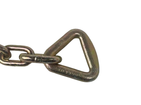 5/16" x 10' Grade 70 Tow Chain & 2" D-Ring, 11,000 lb, Model C-TOWCHAIN10