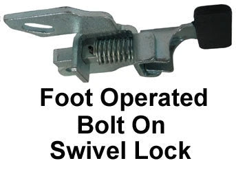 5" Solid TPR Swivel All Terrain Caster, Model CB-ATSC5