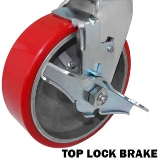 5" Solid TPR Swivel All Terrain Caster, Model CB-ATSC5
