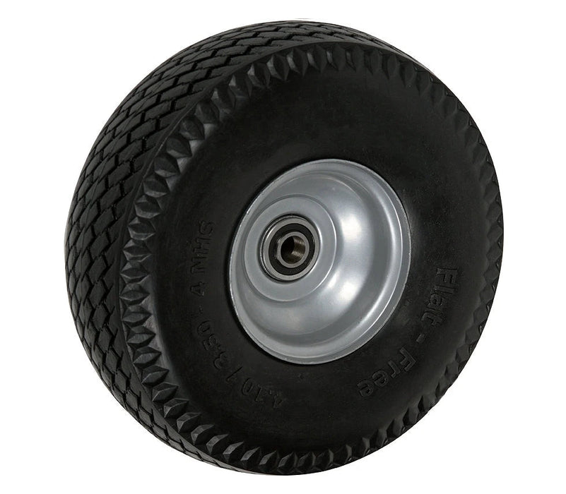 10" x 3" Poly-Foam Flat-Free Wheel, 2-1/4" Offset Hub, 280 lb, Model CB-FF354O