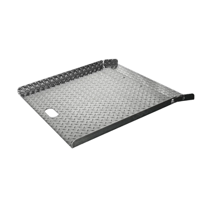 B&P Tread Plate Deck 30" x 30" Riveted Handle, Model CRU3030