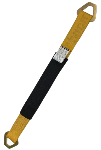 2" x 36" Diamond Weave Axle Strap 4 Pack with Steel D-Rings, 3,333 lb, Model CT-2X36AX-DW