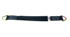 2" x 36" Diamond Weave Axle Strap 4 Pack with Steel D-Rings, 3,333 lb, Model CT-2X36AX-DW
