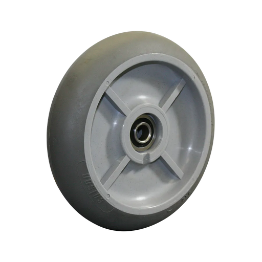B&P Hand Truck Wheel, 8" x 2", TPR, Model D1