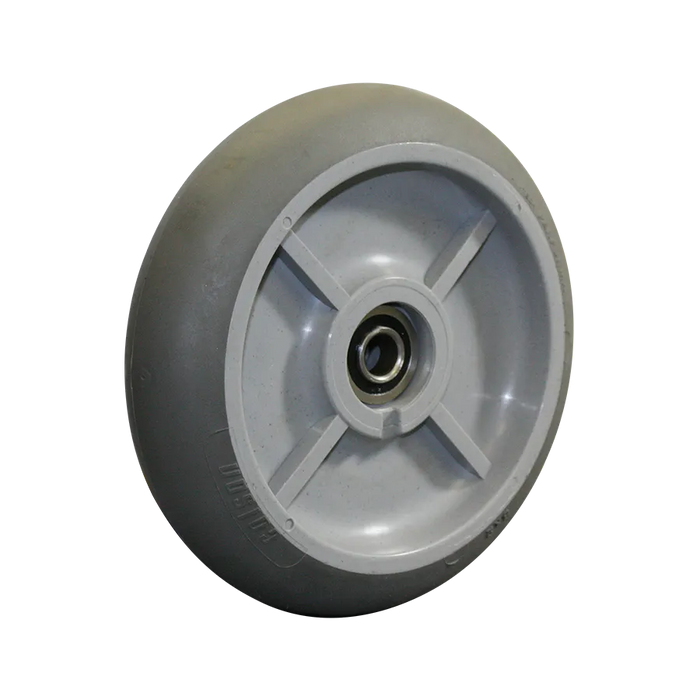 B&P Hand Truck Wheel, 8" x 2", TPR, Model D1