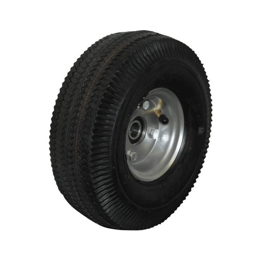 B&P 10" x 3.5" 4-Ply Pneumatic Wheel, 5/8" Bore Precision Bearings, Model D5